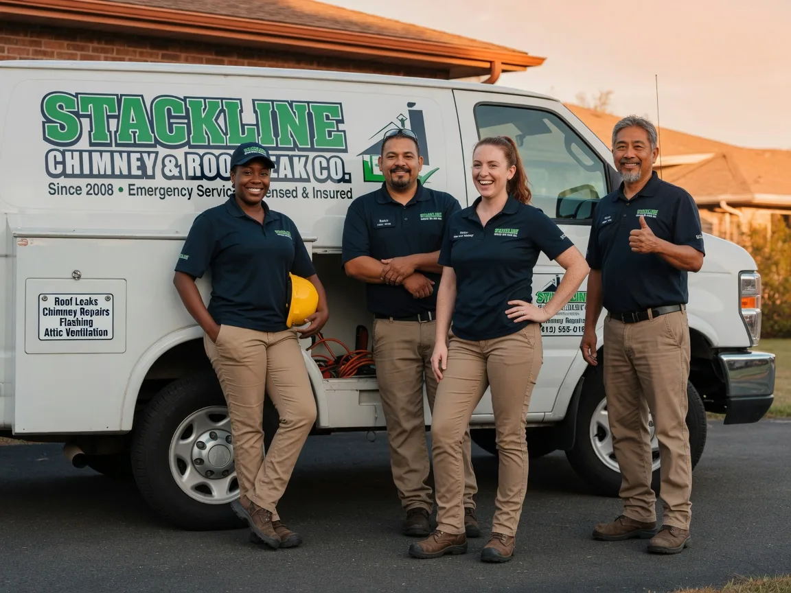 Chimney flashing repair company in Hosmer, SD